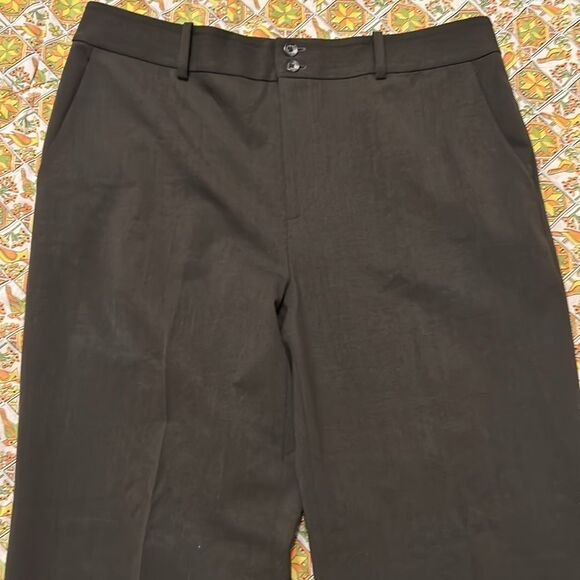 Lauren Ralph Lauren Women’s Brown Dress Pants. Size 10 - Picture 2 of 4